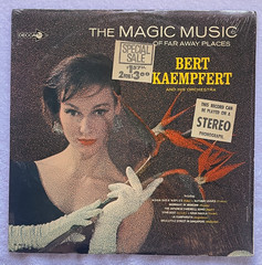BERT KAEMPFERT „Magic Music Of Faraway Places“ ’65 DECCA 1stPress! VG+/EX * COOL