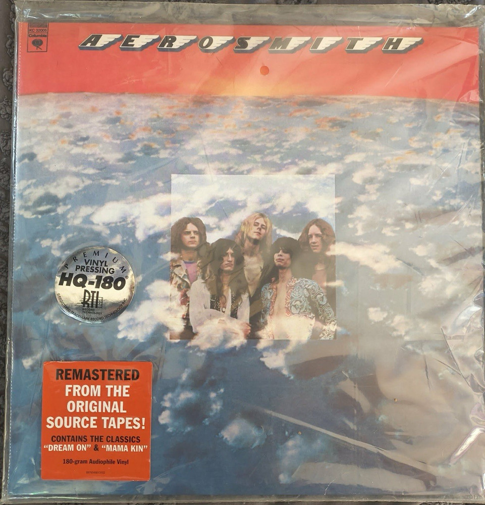 Aerosmith Remastered LP Vinyl 180-220 Gram Columbia Rock Classic 12″ 33 RPM