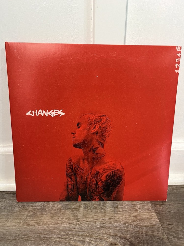 Justin Bieber – Changes Red Colored Vinyl, Gatefold LP Jacket, VG+/VG+!