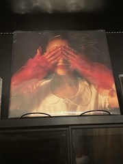 SIGNED Ariana Grande – Eternal Sunshine vinyl record. Sealed.