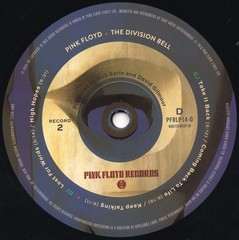 Pink Floyd – The Division Bell – 2LP – Remastered – 180G – Brand New Vinyl