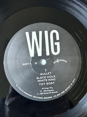 WIG ~Original 1990 LYING NEXT TO YOU mini Vinyl LP Alt Industrial Grunge rock EX