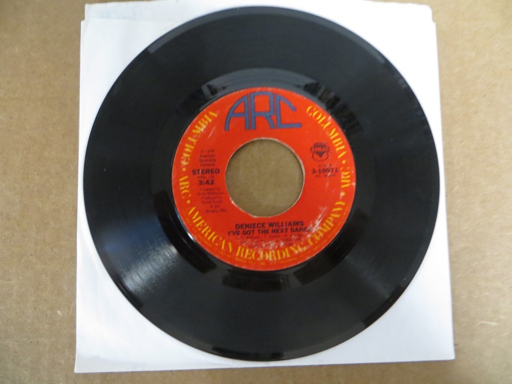 Deniece Williams – I’ve Got The Next Dance – 1979 – ARC 3-10971 7″ Single VG