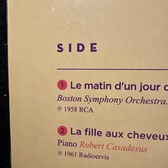 Claude Debussy Les Chefs D’oeuvres SEALED IMPORT 180 Gram Vinyl 2017 Classical