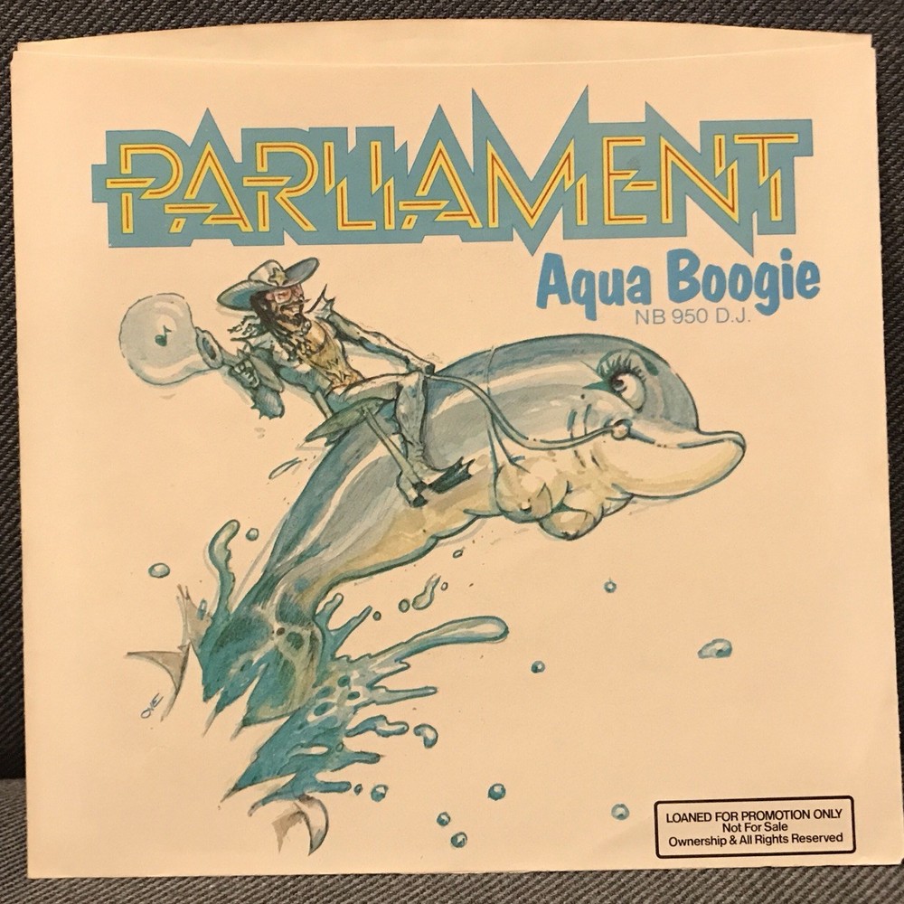 FUNKADELIC ~ One Nation Under A Groove ~ PARLIAMENT ~ Aqua Boogie PROMO Pic Slv