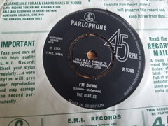 THE BEATLES – Help! 1965 Parlophone Records R 5305 7″ Second UK Pressing
