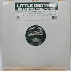 The Listening Instrumentals 2 LP Vinyl by Little Brother (2002) ABB Records
