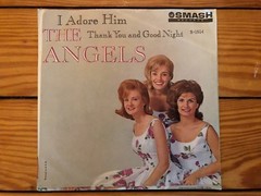 The Angels ‎– I Adore Him 1963 Smash S-1854 Sleeve NM- Vinyl VG+