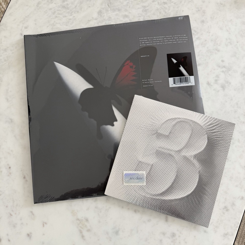 Post Malone White Iverson 7” & Twelve Carat Toothache Vinyl Bundle SEALED RARE