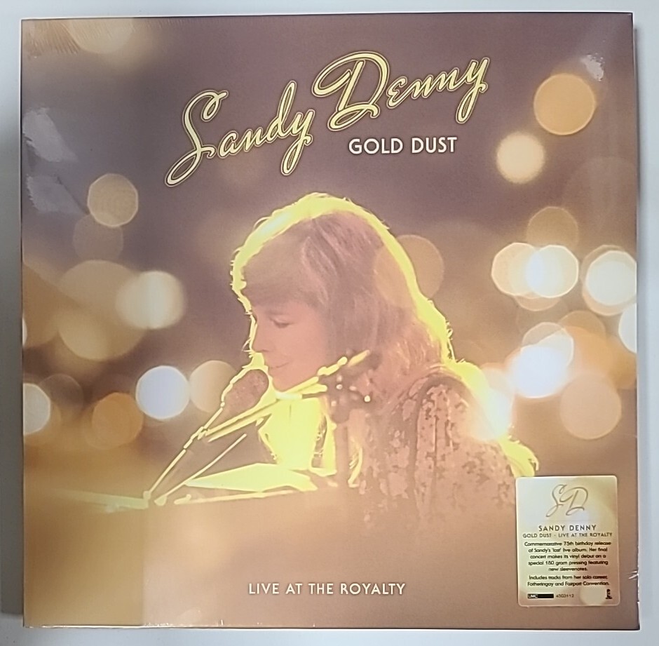 Sandy Denny – Gold Dust – Live At The Royalty – LP Vinyl Record 12″ – NEW Sealed
