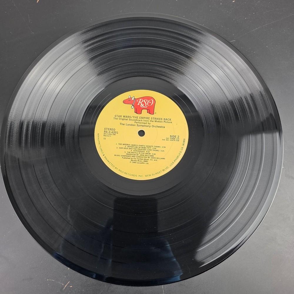 John Williams – Empire Strikes Back Soundtrack 2xLP 1980 RSO Film Score 33 RPM