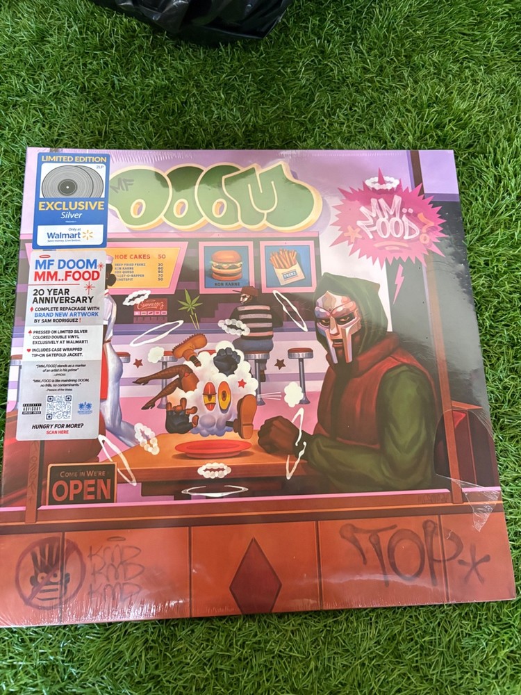 MF DOOM – MM..FOOD – 2xLP 20 Year Anniversary Silver Vinyl Exclusive New sealed