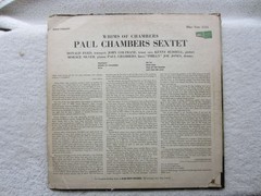 PAUL CHAMBERS BLUE NOTE BLP 1534 767 LEXINGTON RVG P/Ear DG PLAYS GREAT!