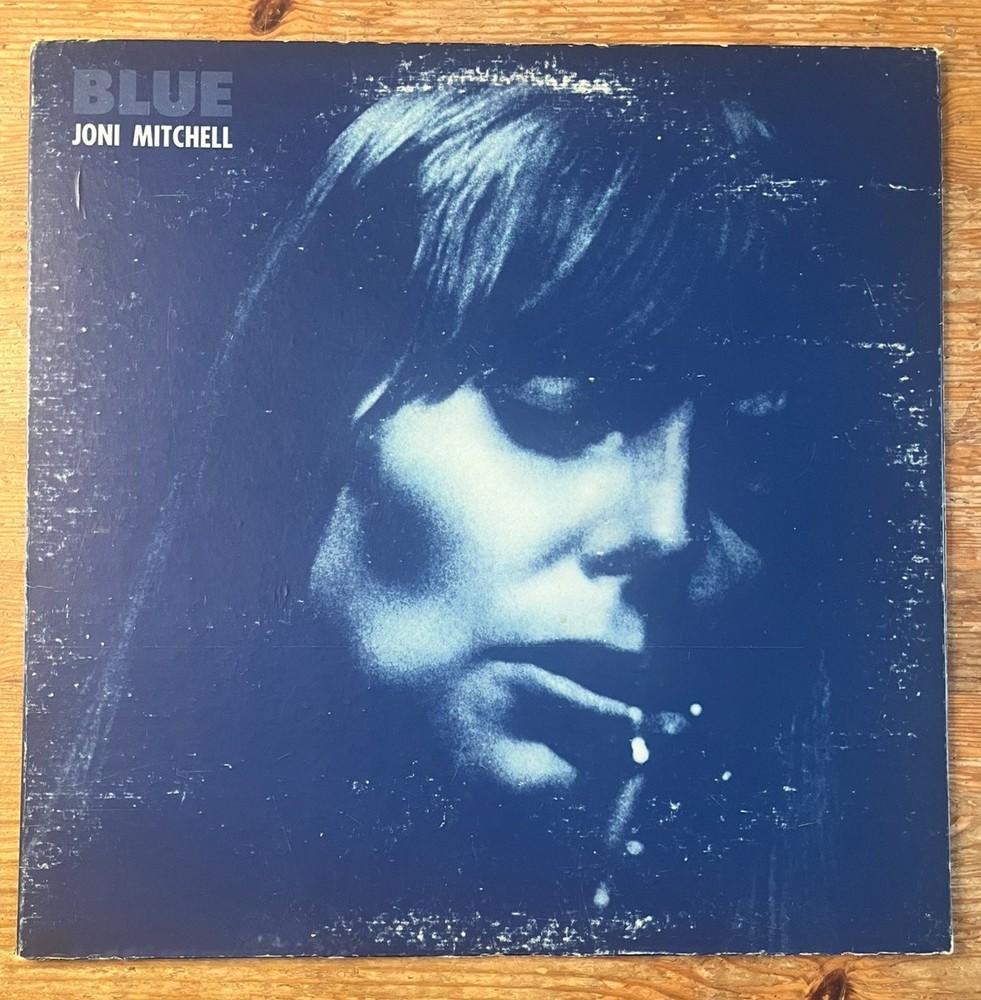 Joni Mitchell – Blue LP Record 1971 Reprise Folk Rock Vinyl Album