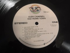 3 Records 1 Price! Glen Campbell,Letter To Home/Old Home Town/It’s Just a Matter