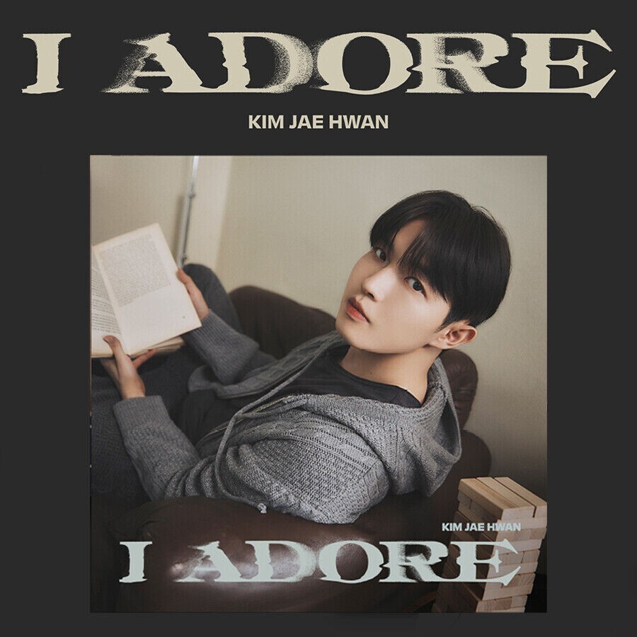 KIM JAE HWAN [I ADORE] 7th Mini Album C Ver CD+P.Book+2 Card+Poster+Lyric Film