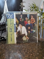 Billy Joel – Turnstiles – Vinyl LP Japan Pressing w/ OBI & Inserts CBS/Sony 25AP