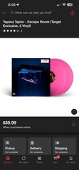 Teyana Taylor – Escape Room (Target Exclusive Pink Color Vinyl 2LP) Sealed