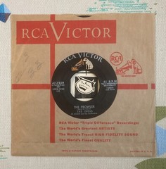 The Idols 45 The Prowler / 30 Days 1958 R&B Doo Wop Halloween EX
