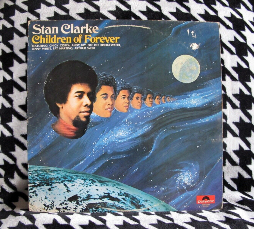 Stan Clarke : Children of Forever 1973 Jazz Soul LP Vinyl Record PD-5531 stanley