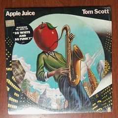 Tom Scott – Apple Juice [1981] Vinyl LP Jazz Funk Soul Rock Pop Fusion Columbia