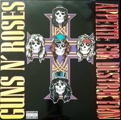 Guns N‘ Roses – Appetite For Destruction – Geffen Records – Black Vinyl