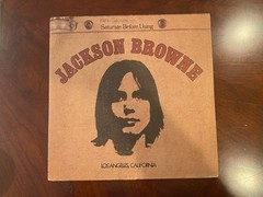 JACKSON BROWNE Saturate Before Using – 1972 SD5051 Texture Cover Great Condition
