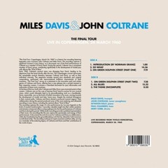 Miles Davis and John Coltrane – The Final Tour: Live In Copenhagen 1960 LP Vinyl