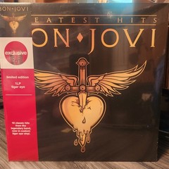 Bon Jovi „Greatest Hits“ Limited Edition Tiger Eye LP/Vinyl Compilation New