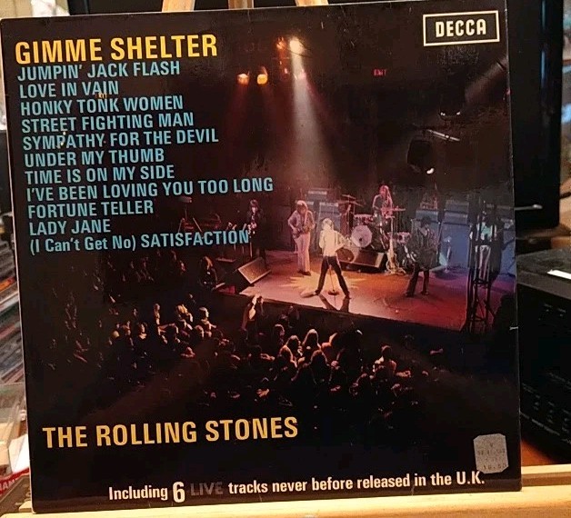 The Rolling Stones – Gimme Shelter – French Import to UK, Decca 258.056 B, Ex/Ex