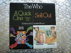 The Who ~ A Quick One (Happy Jack) / Sell Out ~ Vintage LP w/CD MCA2-4067