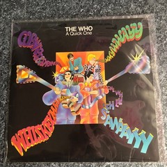 LP VINYL THE WHO A QUICK ONE REACTION 593 002 UK 1ST MONO PRESS 1966 VG+/EX-