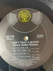 Johnny Guitar Watson – Ain’t That A Bitch – 1976 Vinyl LP Record Album 70s Funk