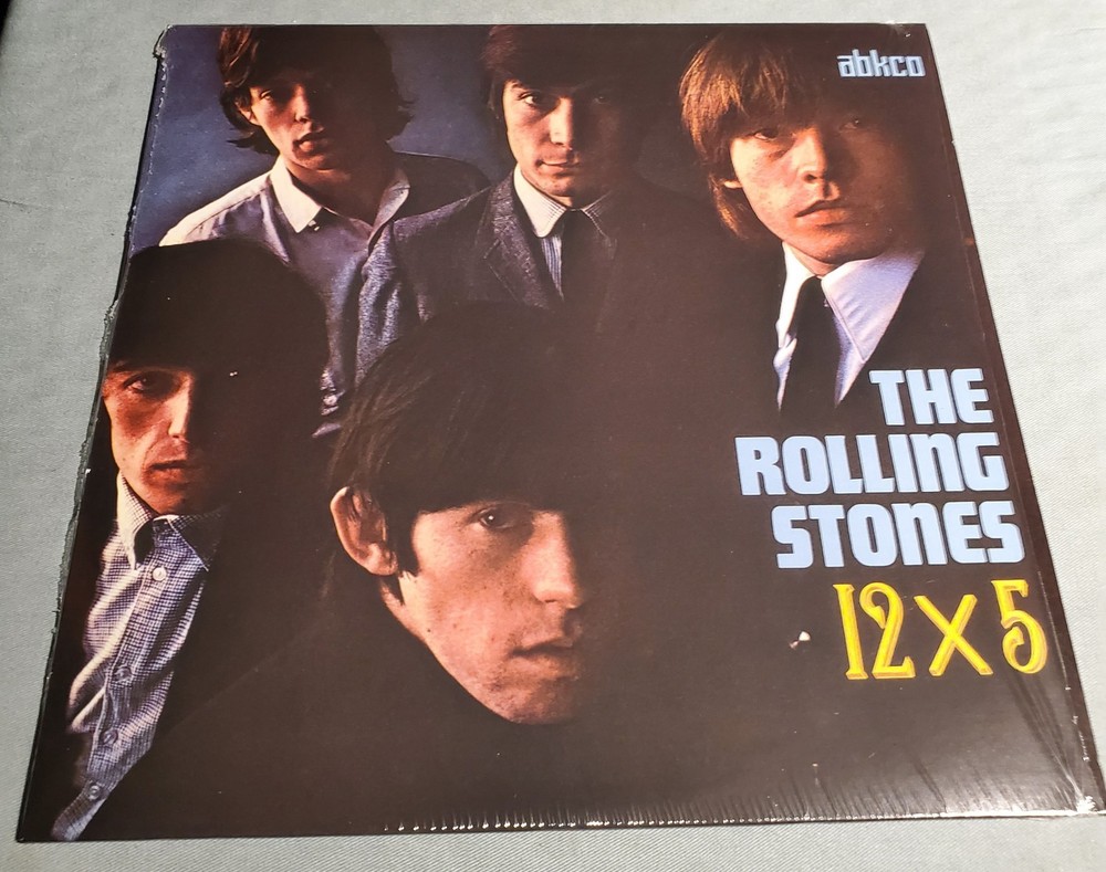 The Rolling Stones – 12×5 Lp 2003 Clear Vinyl In Shrink – Never Played