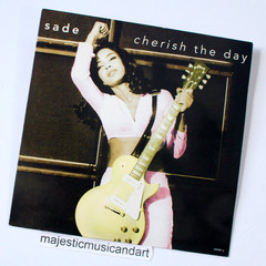 BEAUTIFUL SADE CHERISH THE DAY 12 INCH VINYL 1993 ORIGINAL MARSHALL LES PAUL