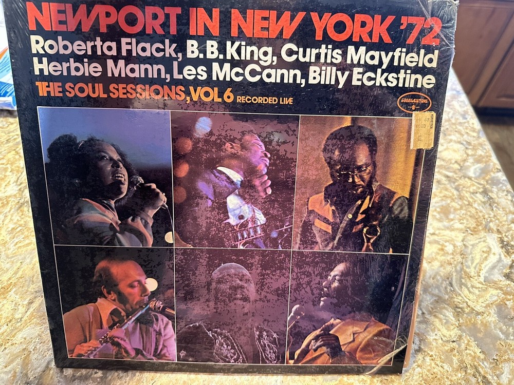 Newport in New York ‘72 The Soul Sessions, Vol 6 LP Vinyl Buddah Records 1972