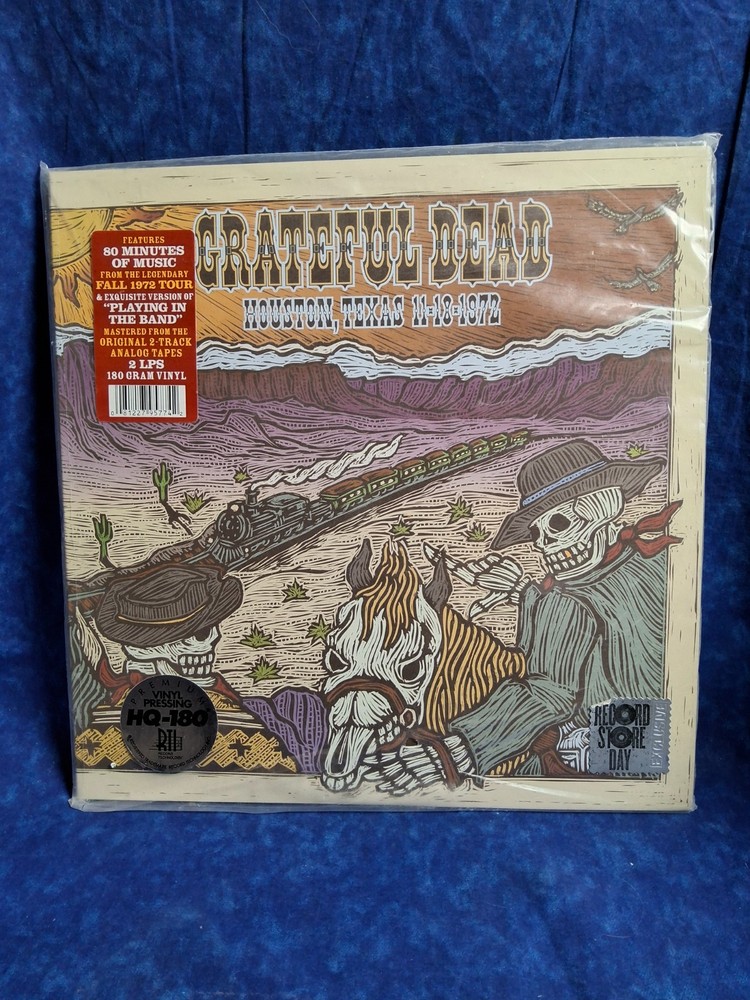 Grateful Dead Live in Houston Texas 1972 RSD Sealed 2 Double LP 180g Rhino