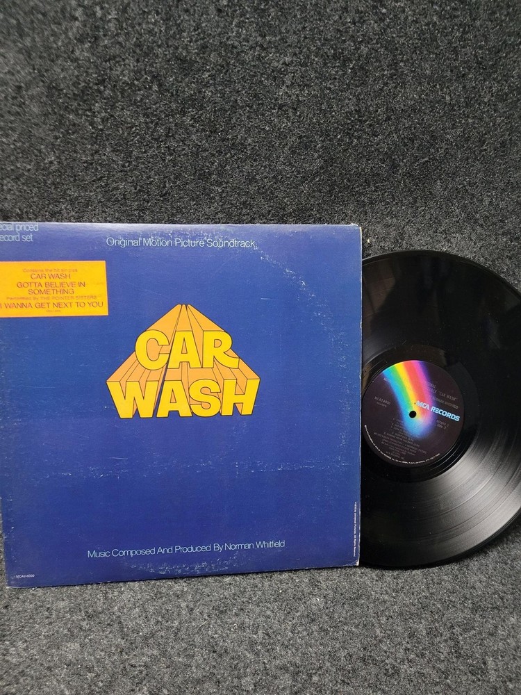 Vintage Car Wash Original 2xLP Vinyl Soundtrack Rose Royce 1976 MCA Funk Soul