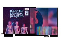 K-Pop Demon Hunters Soundtrack From The Netflix Film Sodalite Splatter Vinyl LP