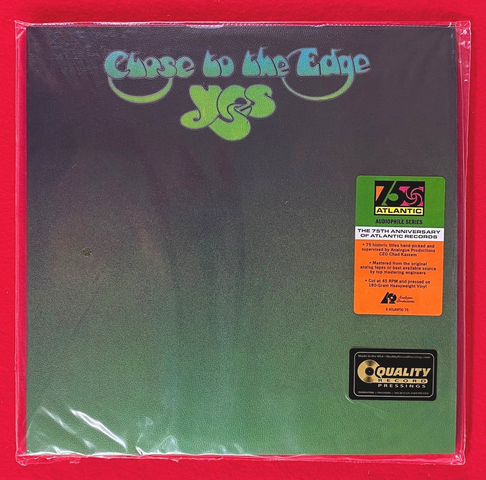 Yes – Close To The Edge – Analogue Productions 2x 180-Gram 45RPM Audiophile LP