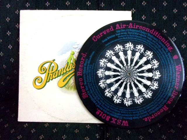 Curved Air Air Conditioning Picture Disc Original First Pressing 1970 w/Bonus