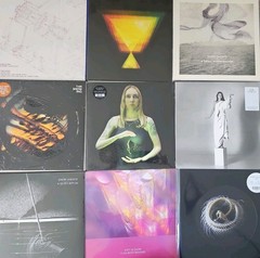 34 x 12″ Industrial Experimental Abstract IDM Electronic Ambient Mint Vinyl LPs