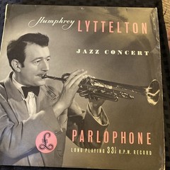 HUMPHREY LYTTELTON Jazz Concert Ex 1950s UK Parlophone 10″ LP