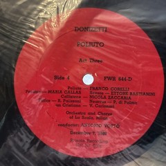 POLIUTO 1960 FWR 644 2 LP GOLDEN AGE OF OPERA PRIVATE RARE#27