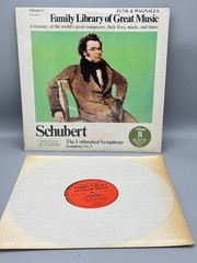 1966 RCA Family Library of Great Music Album 8 Schubert Unfinished Symphony
