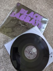 Black Sabbath Master Reality LP 1971 Pressing 6360 050 VERTIGO Shrink