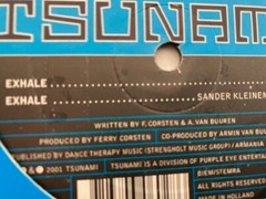 System F ft . Armin van Buuren ‎– Exhale – 12″ (2001 trance) Ferry Corsten