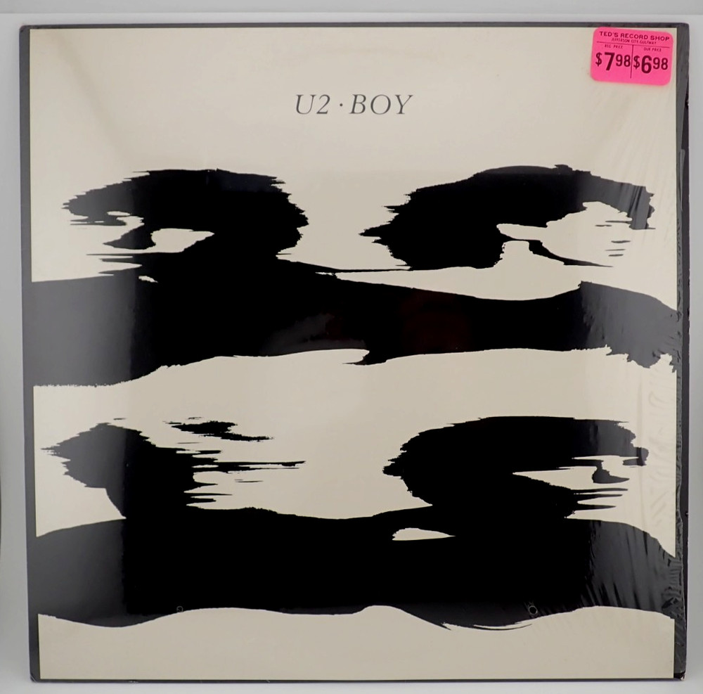 U2 BOY 1980 „Original Cover“ LP VINYL ALBUM N-MINT In Shrink LP-198