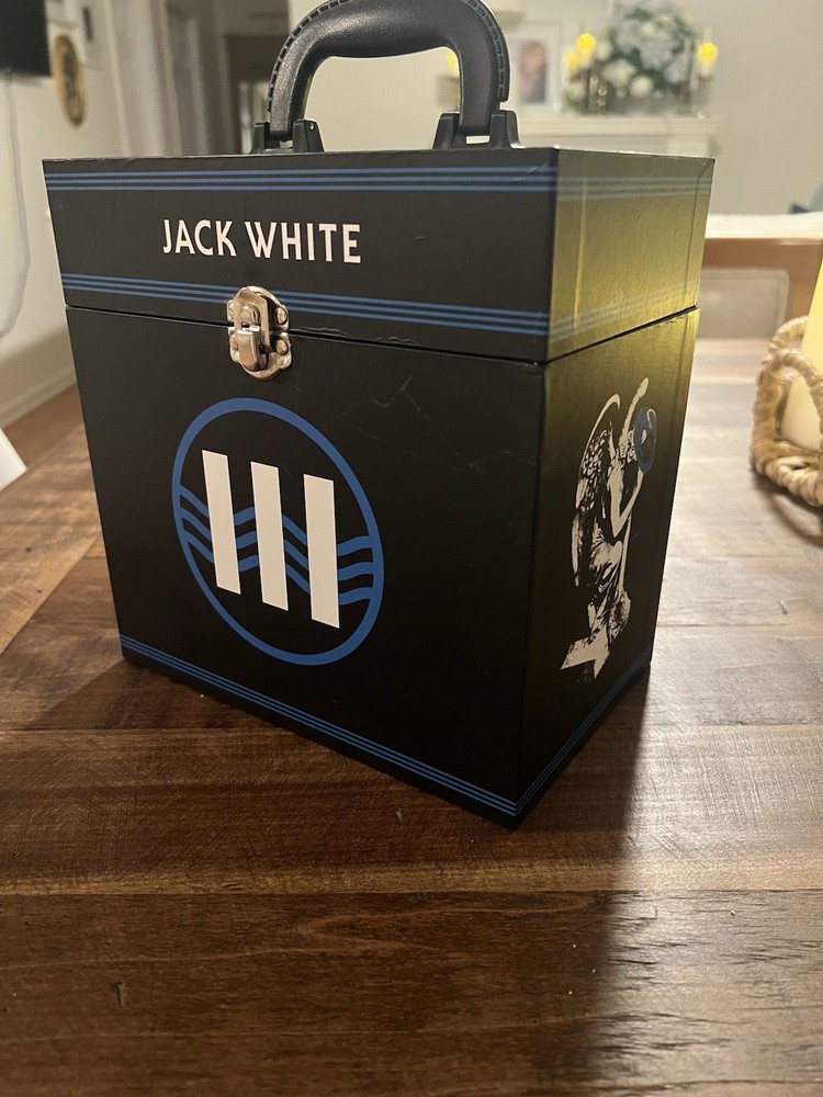 Jack White Third Man Records 7” Vinyl Carrying Storage Box Case Rare Lazaretto