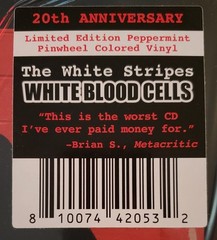 The White Stripes – White Blood Cells LP Limited Colored Vinyl SEALED NEW Record
